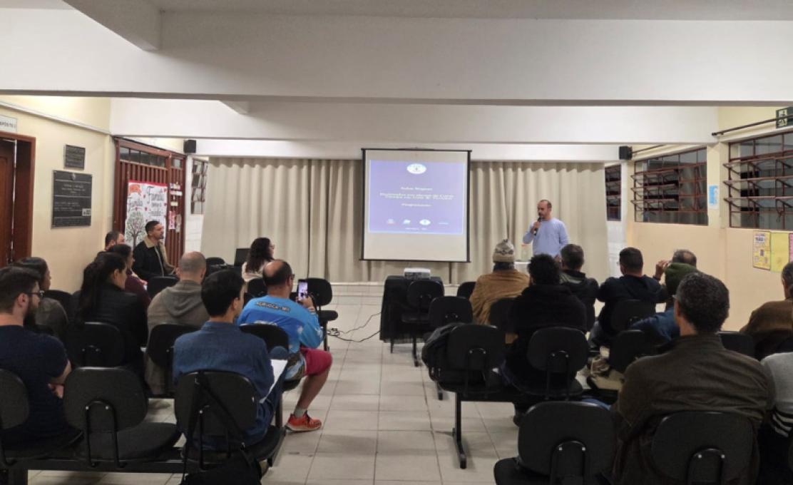 Aula Magna fortalece formação dos futuros Guias de Turismo de Aiuruoca.